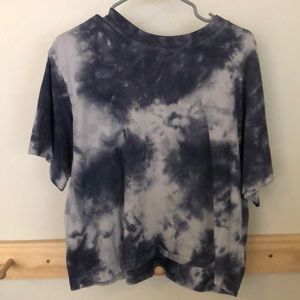Richer Poorer tie dye cropped tee